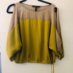 Contrast Blouse BCBG maxazria
